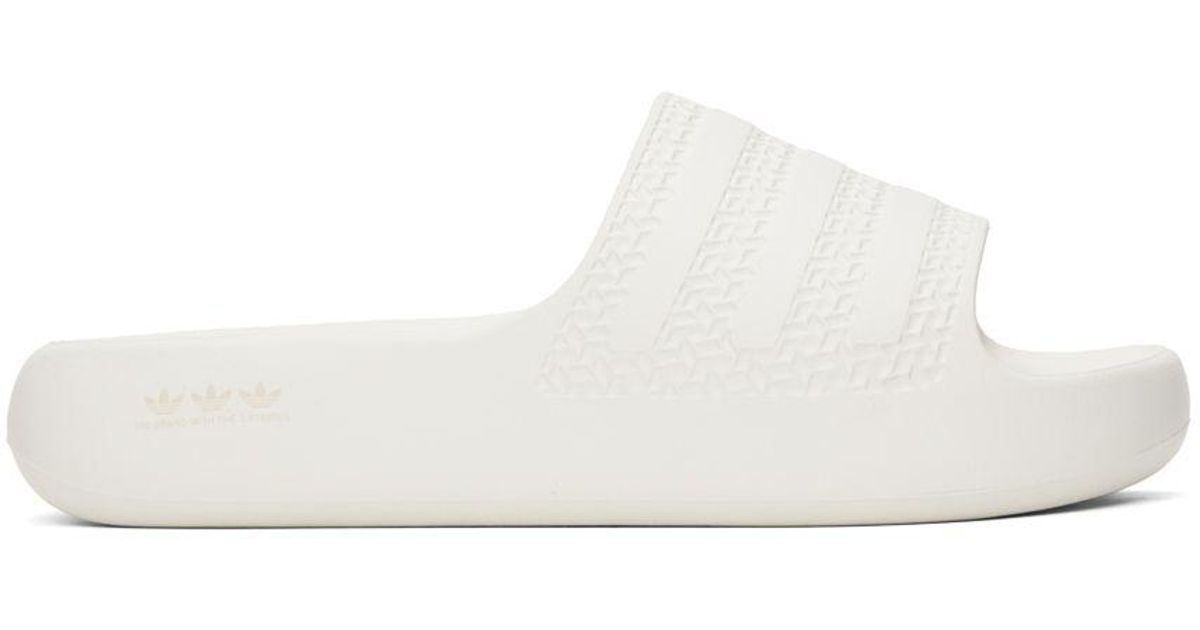 adidas Originals Off- Adilette Ayoon Slides in Black | Lyst