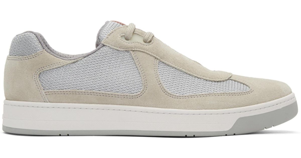 prada sneakers beige