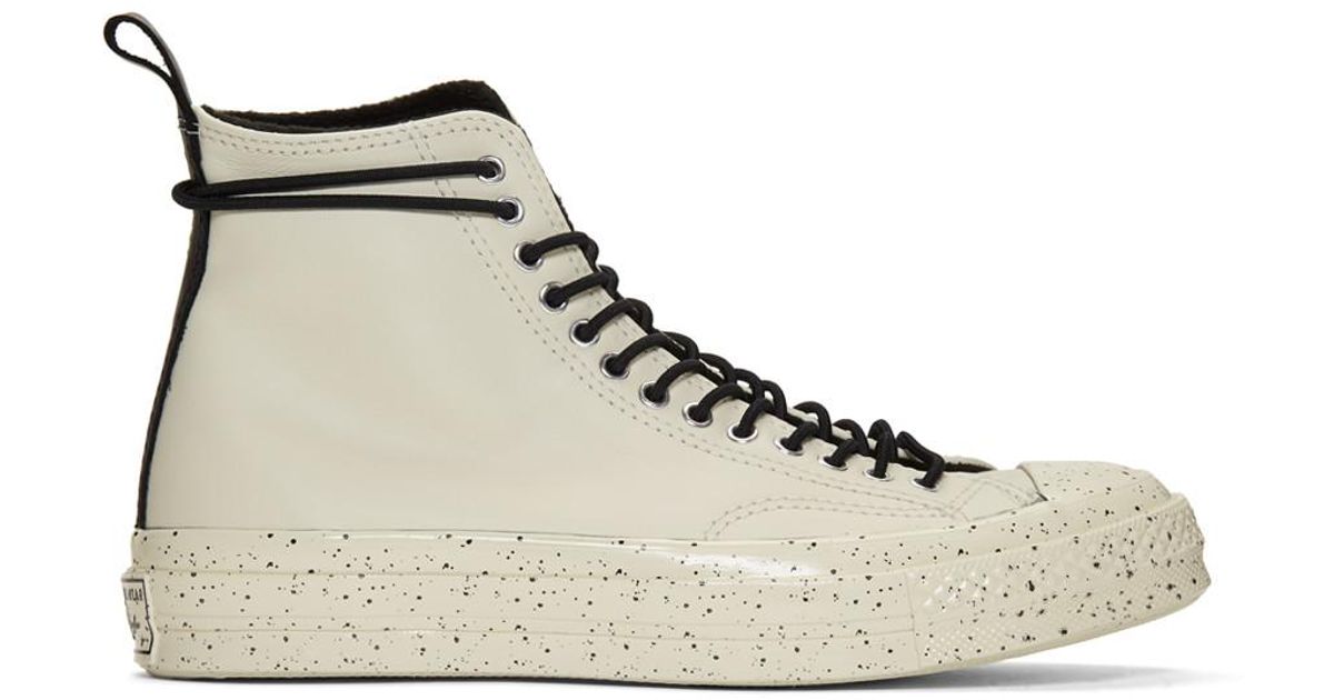 Sløset 鍔 grænse Converse Off-white Chuck 70 Speckled Hi Sneakers for Men | Lyst