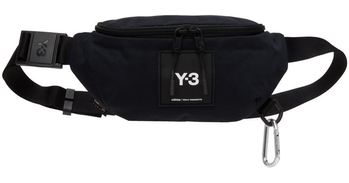 Y-3 Patch Belt Bag in Black | Lyst Canada