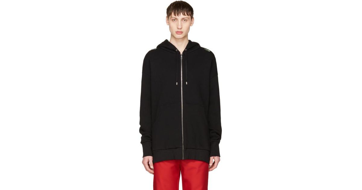 gucci dragon hoodie black