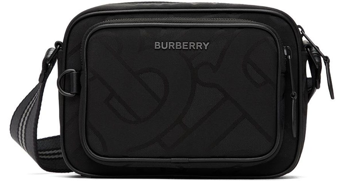 Burberry Monogram Messenger Bag in Black for Men Lyst UK