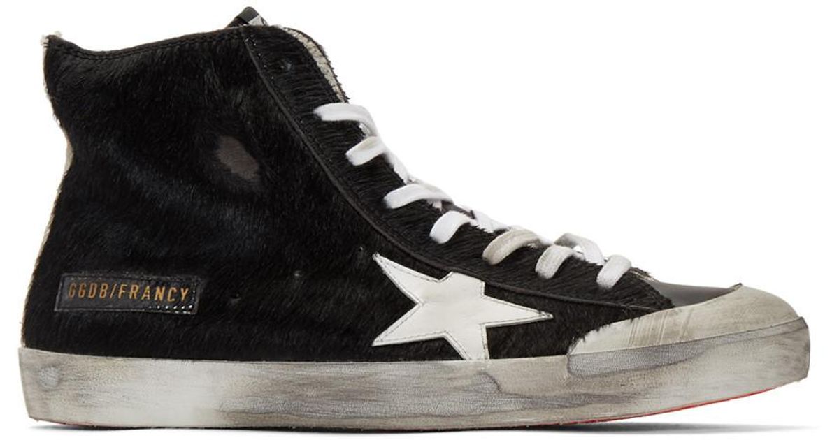 black pony sneakers