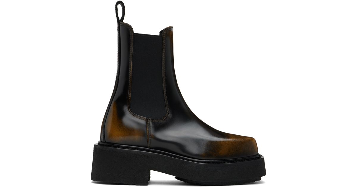 【関税込み】EYTYS ブラウン Nikita II チェルシーブーツ EYTYS Brown Nikita II Chelsea Boots Eytys