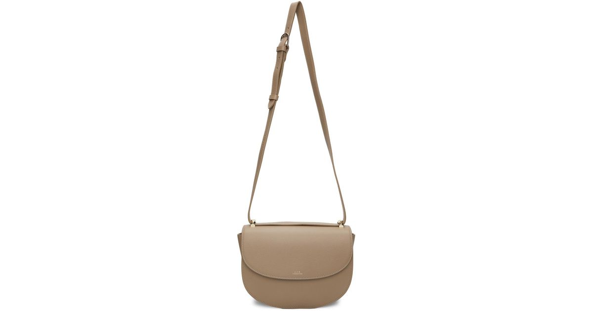 A.P.C. Taupe Genève Bag | Lyst Canada