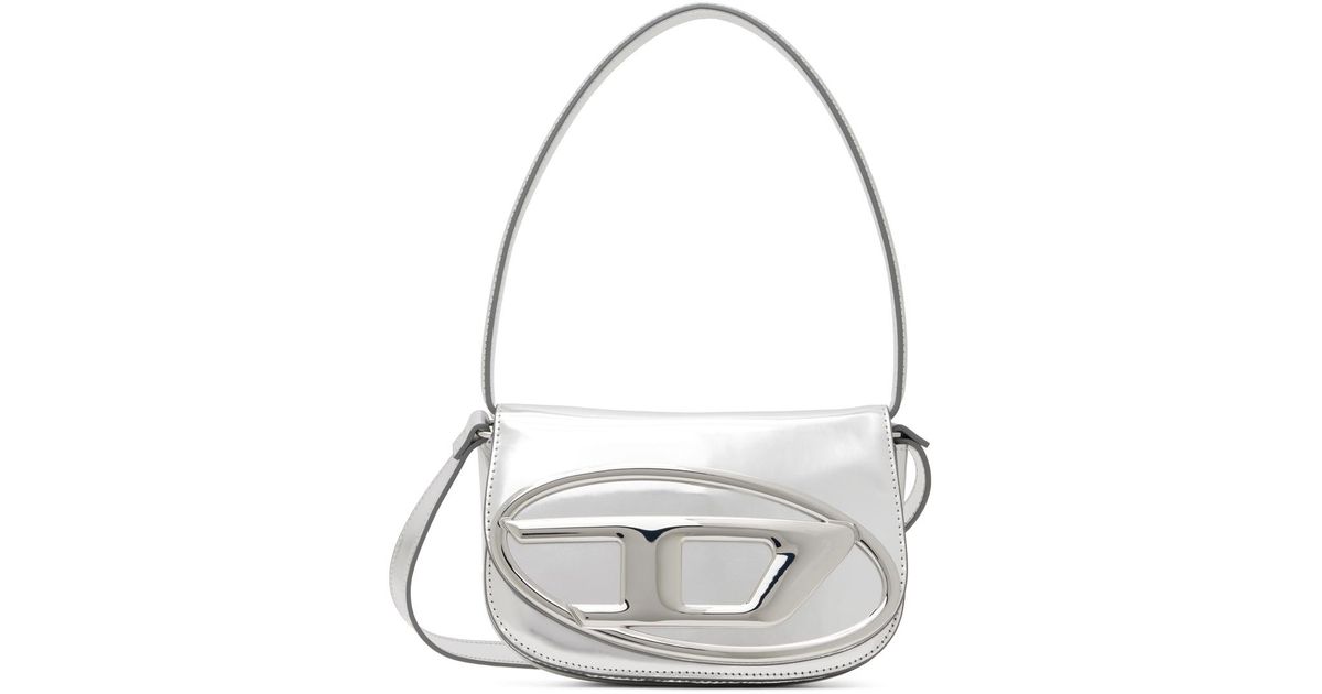 DIESEL シルバー 1dr バッグ グレー | Lyst