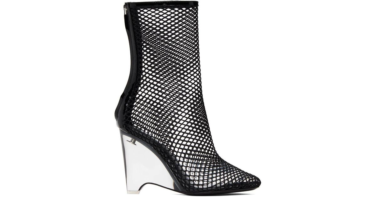 Alaïa Black 'la Cage' Boots Lyst
