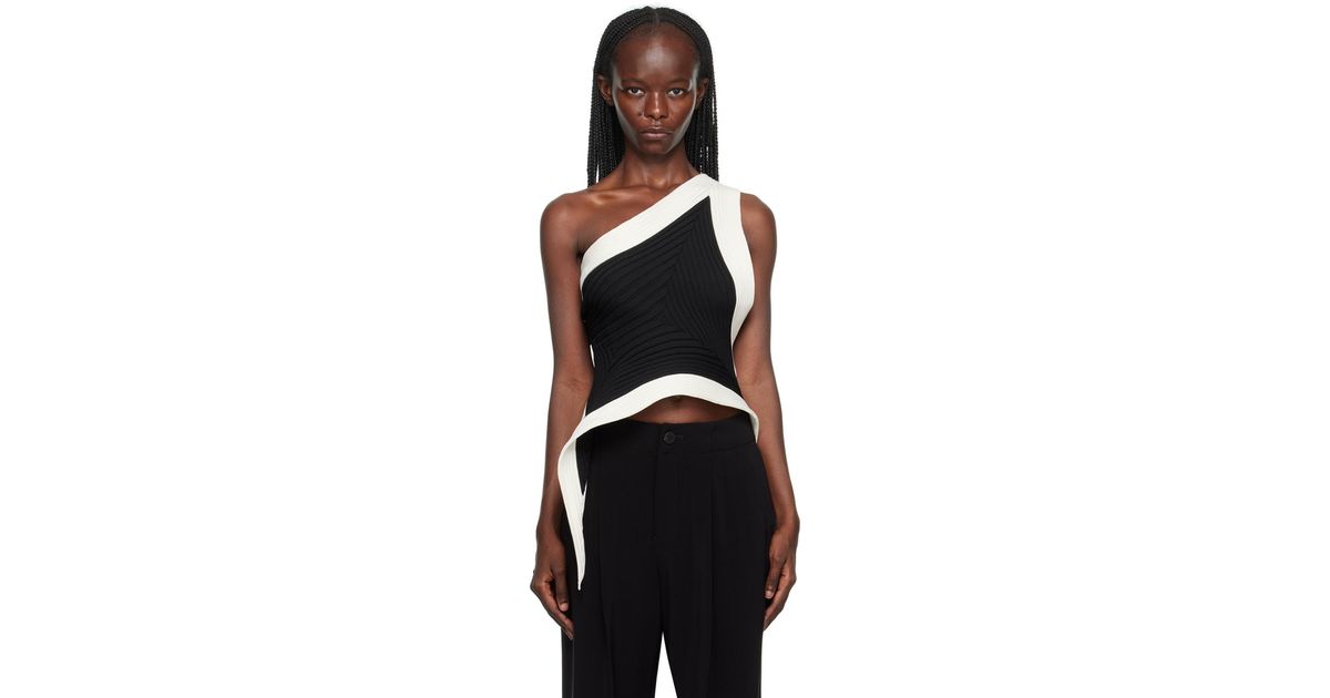 Issey Miyake Black Square Scheme-1 Tank Top | Lyst UK