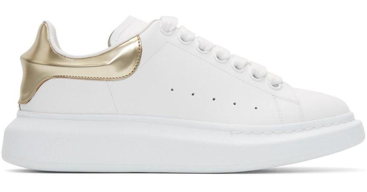 Alexander McQueen White And Gold 