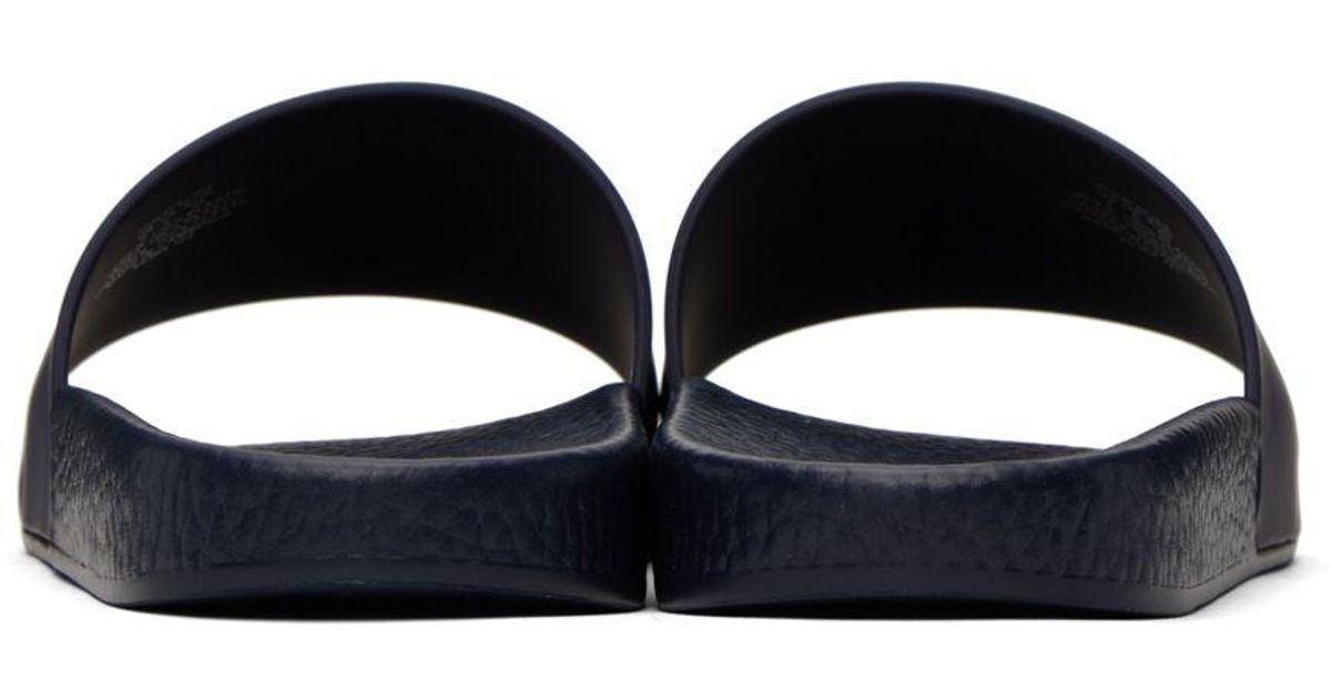 Polo Ralph Lauren Polo Bear Slides in Black for Men | Lyst