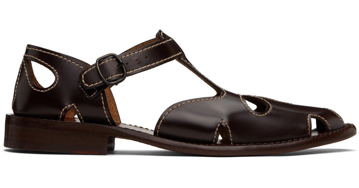 Hereu Floreta Sandals in Black for Men | Lyst