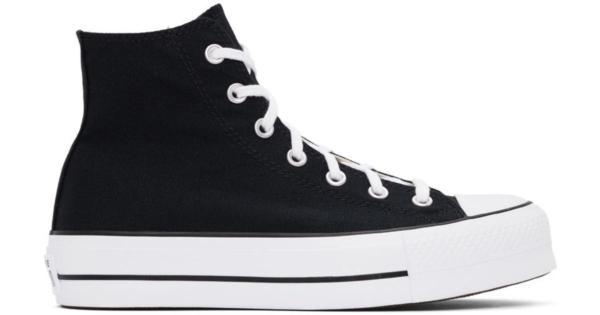 black lift converse