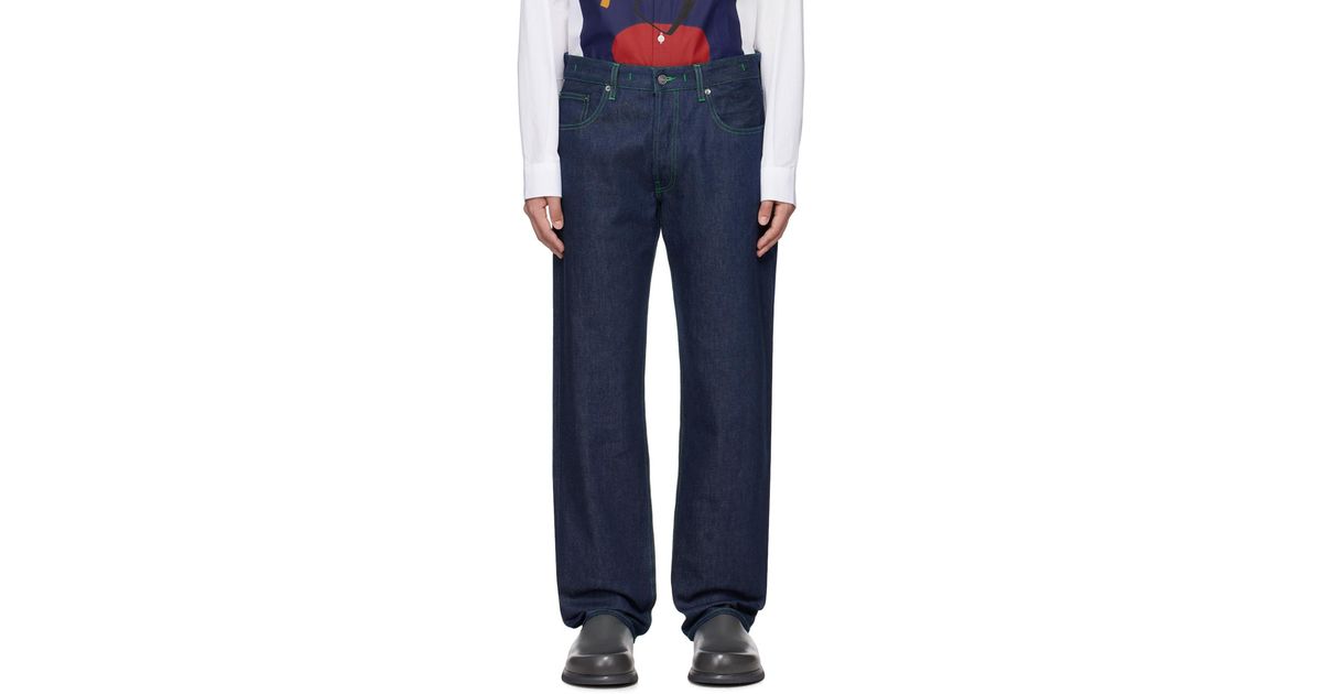 Jacquemus 'Le De Nîmes Fresa' Jeans in Blue for Men | Lyst UK