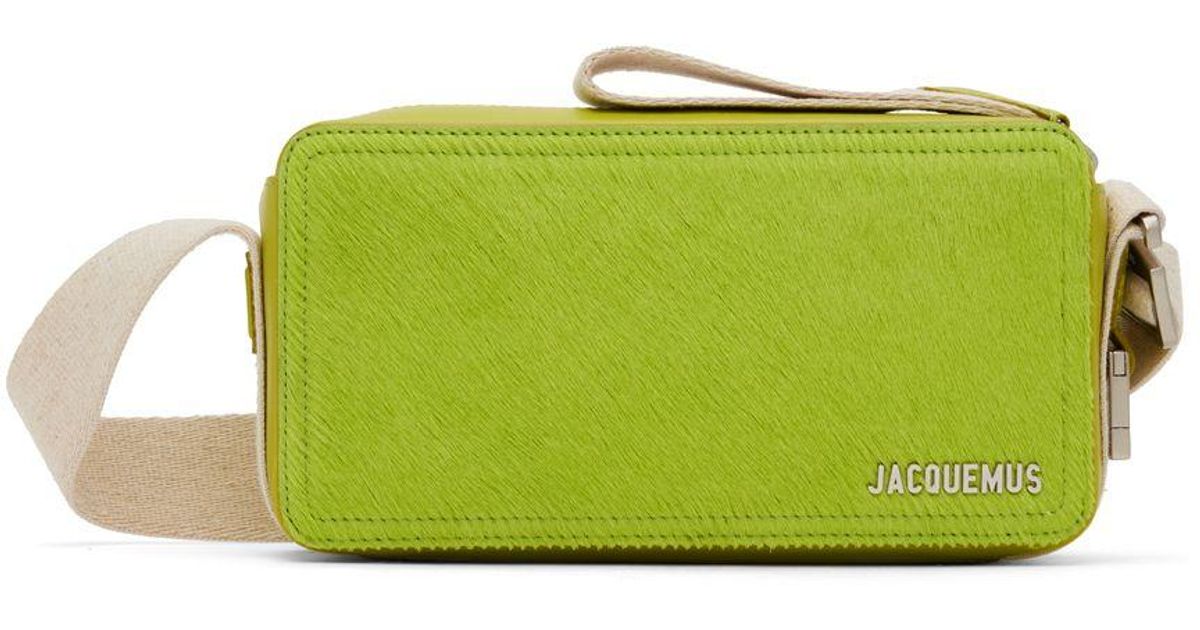 Jacquemus Green Le Raphia 'le Cuerda Horizontal' Bag for Men Lyst