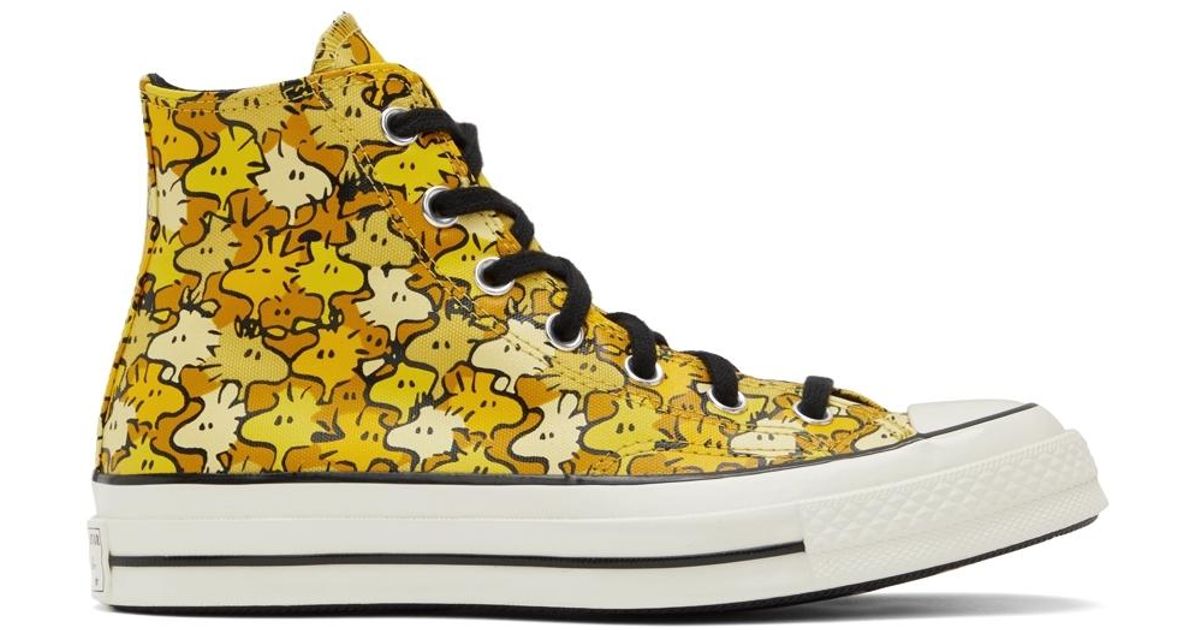 Converse Cotton Peanuts Editions Chuck 70 Sneakers in Black for Men