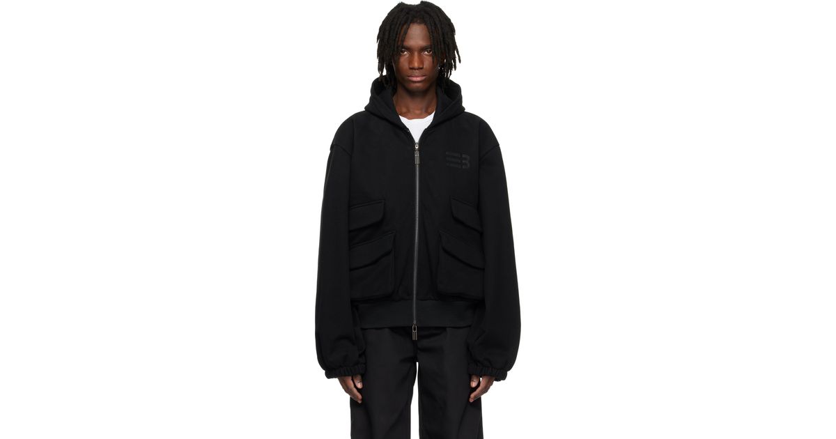 【関税込み】NAMESAKE ブラック Hugo Globe ジップフーディ NAMESAKE HUGO GLOBE ZIP HOODIE – 082plus