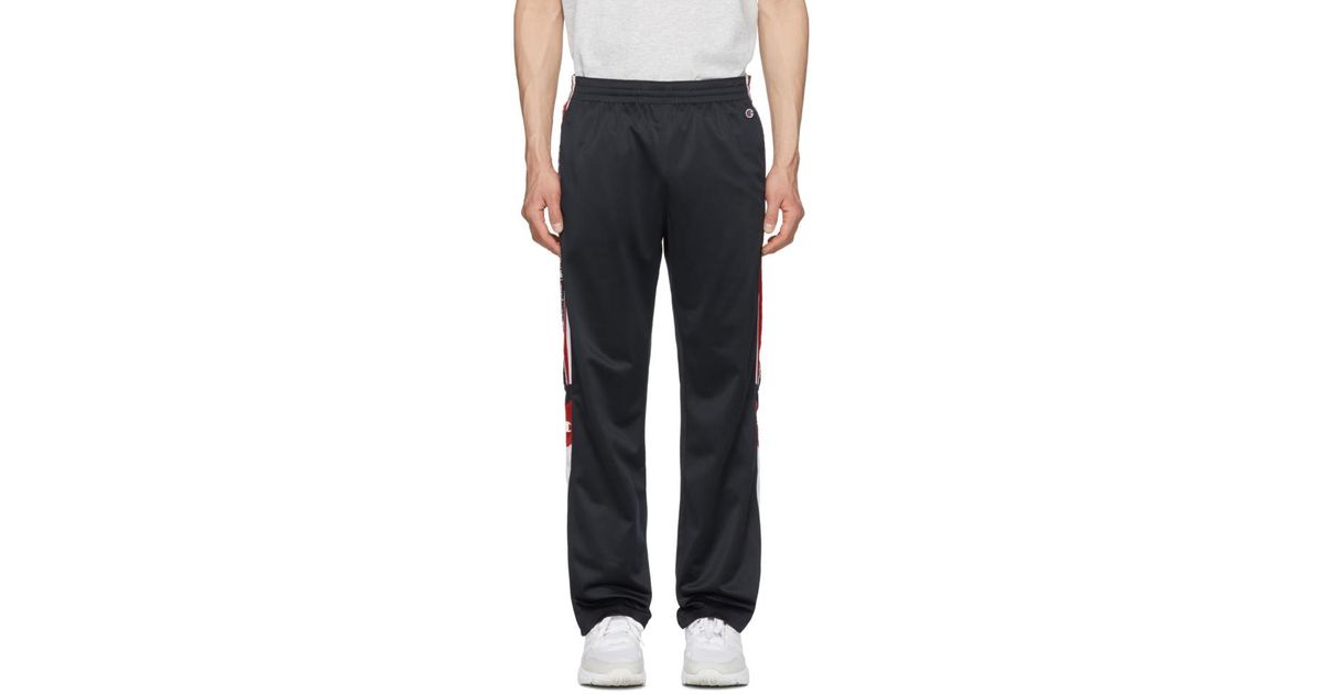 champion side stripe pants