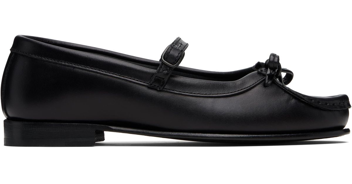 Hereu Roses Flats in Black | Lyst