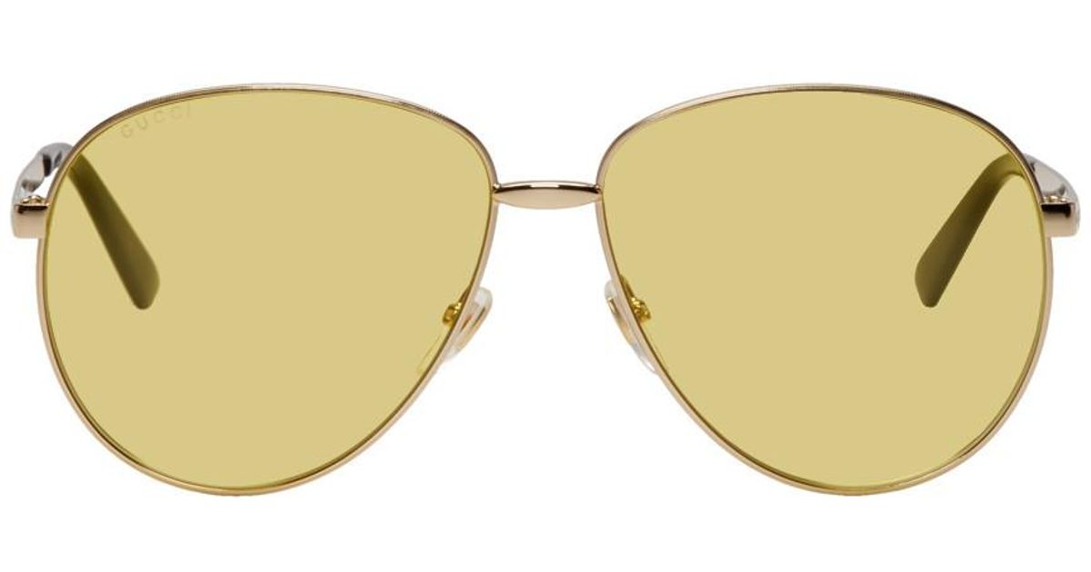 vintage gucci aviator sunglasses