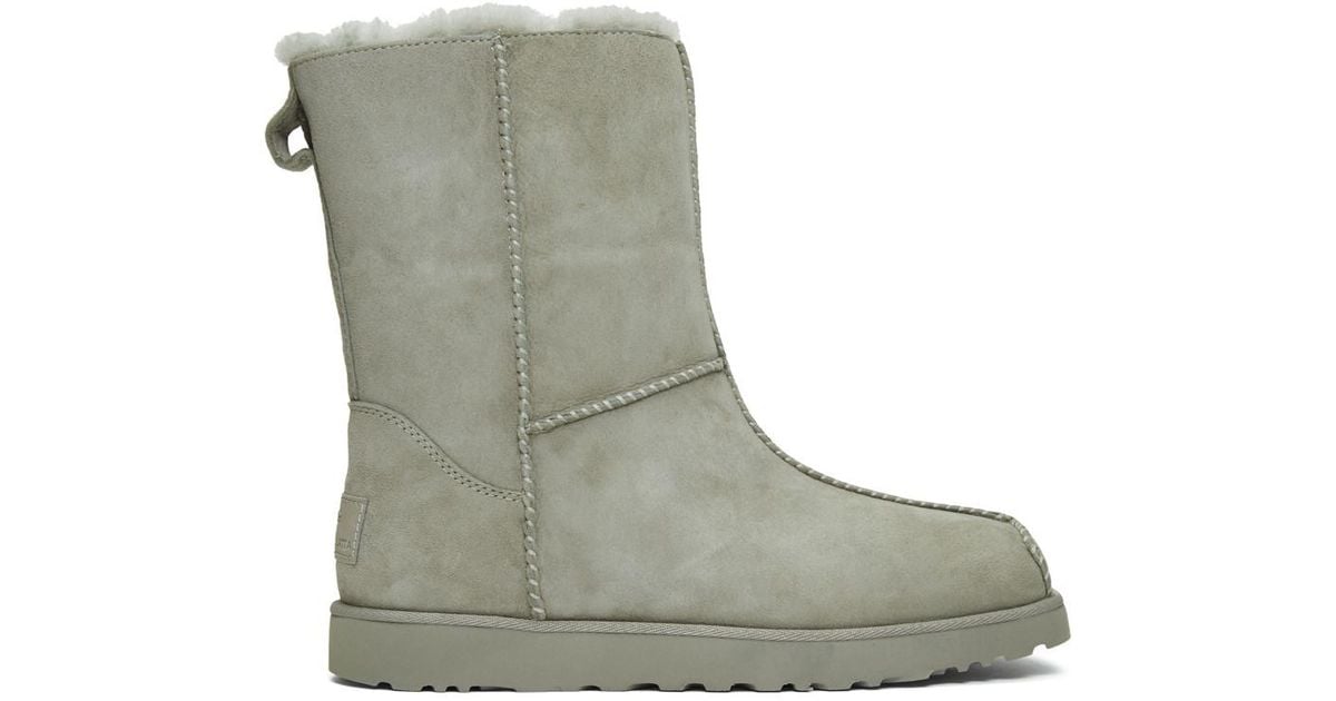 Eckhaus Latta Grey UGG Edition Block Boots in Gray for Men | Lyst