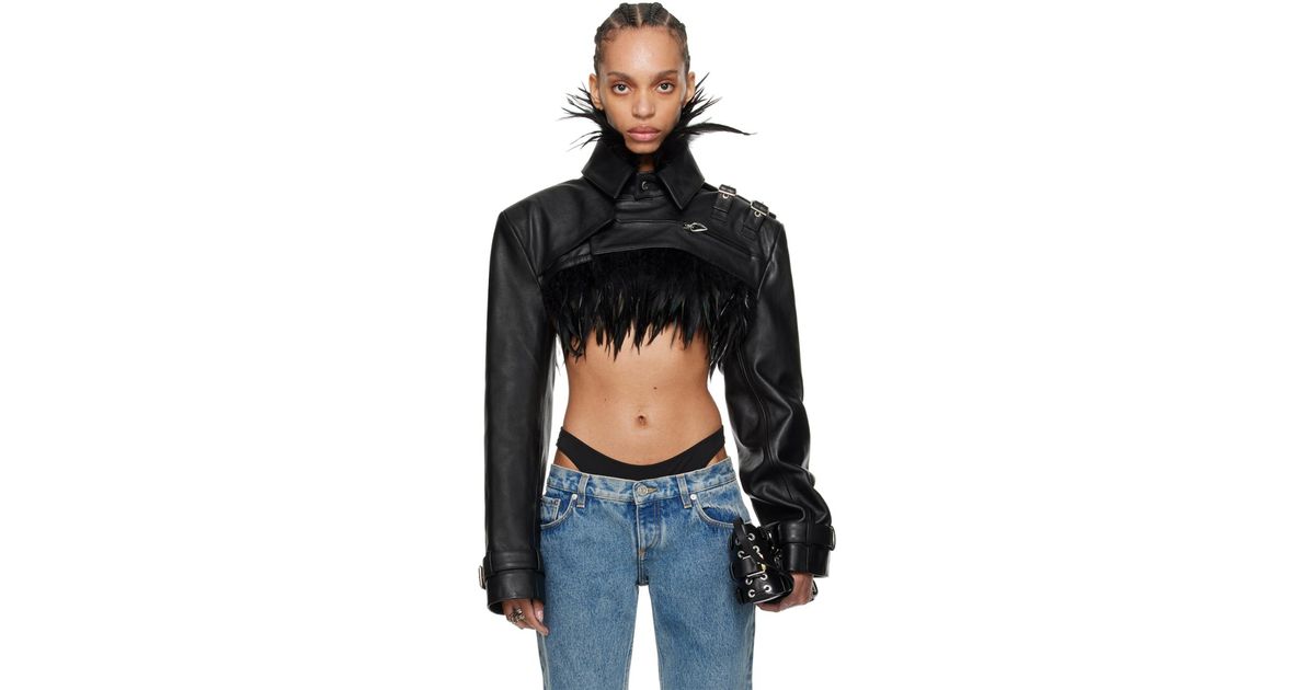 Jean Paul Gaultier Shayne Oliver Edition 'The Cropped' Leather