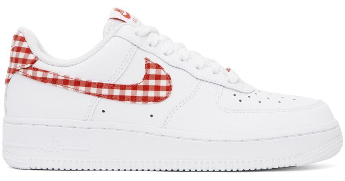 black red white air force 1