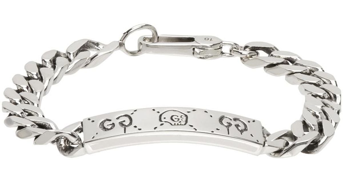 gucci ghost bracelet used