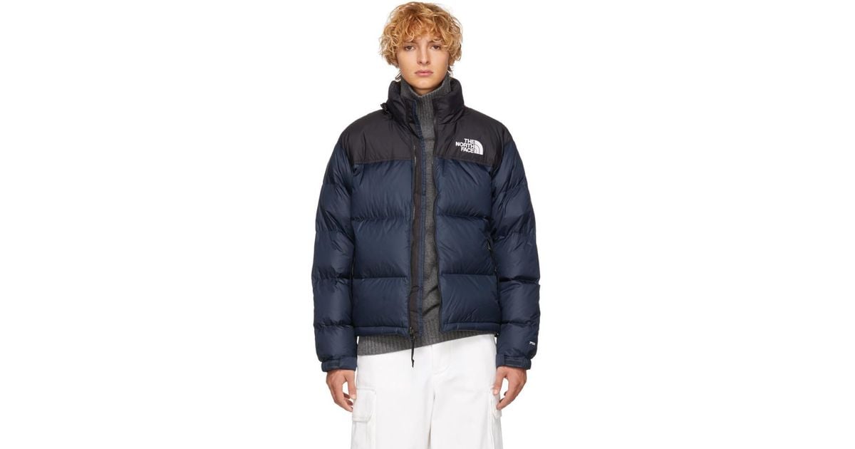 doudoune the north face nuptse bleu