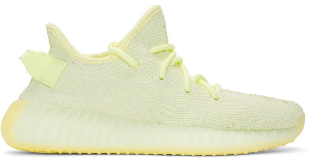 Yeezy Rubber Yellow Boost 350 V2 Sneakers for Men - Lyst