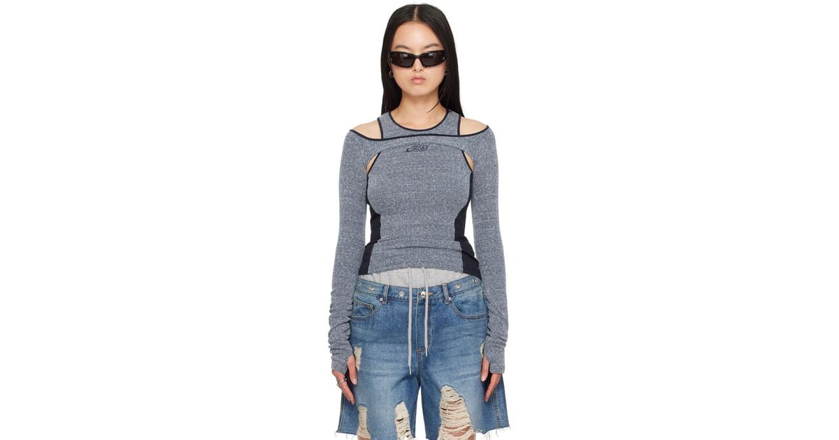 ANDERSSON BELL Lina Long Sleeve T-Shirt in Black | Lyst
