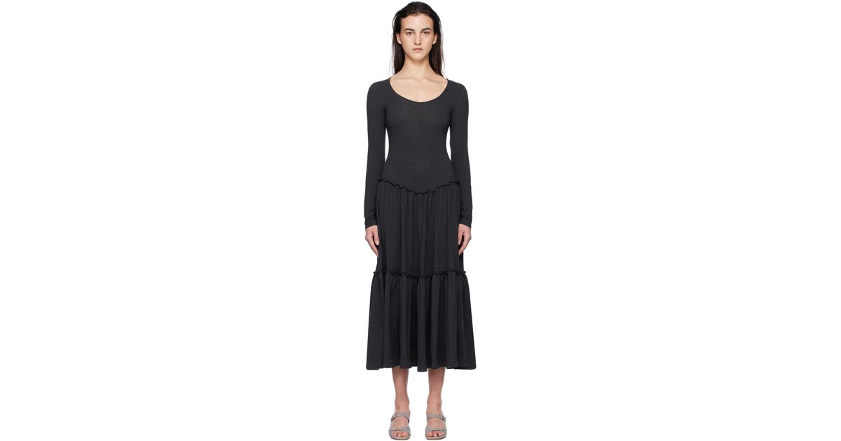 【関税込み】Paloma Wool ブラウン Halcon マキシドレス Paloma Wool Halcon Maxi Dress | Brown | FARFETCH
