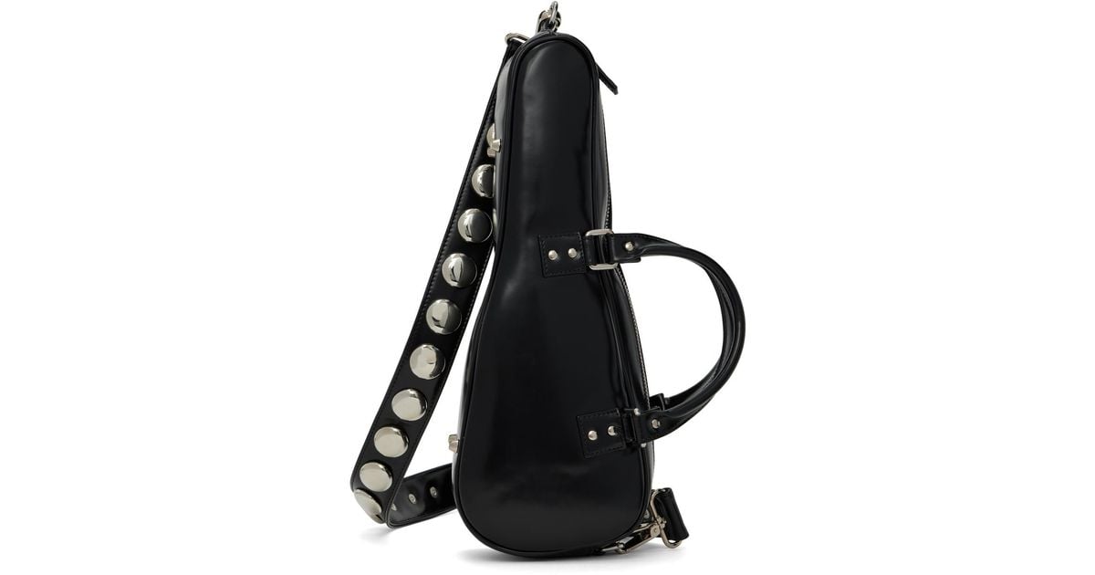 vaquera ヴァイオリンバッグ Vaquera Black Aztec Leather Clutch Bag Handbag Cosmetic