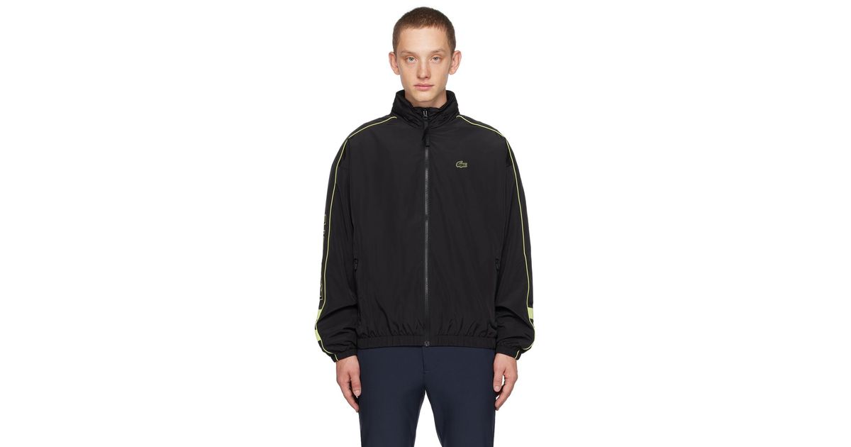 Lacoste nylon sale track jacket