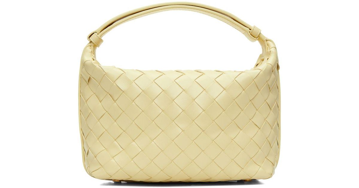 Bottega Yellow Mini Wallace Bag Lyst