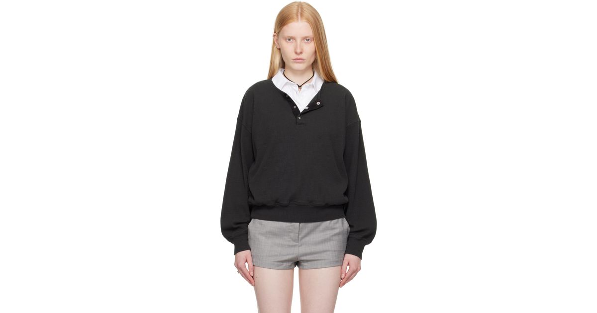 Our Legacy Balloon Sweatshirt in Black | Lyst