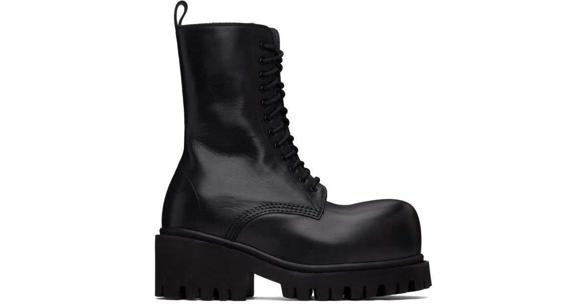 Balenciaga Stomper Boots in Black for Men | Lyst