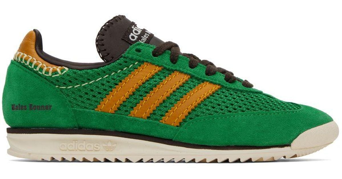Wales Bonner Green Adidas Originals Edition Sl72 Sneakers | Lyst