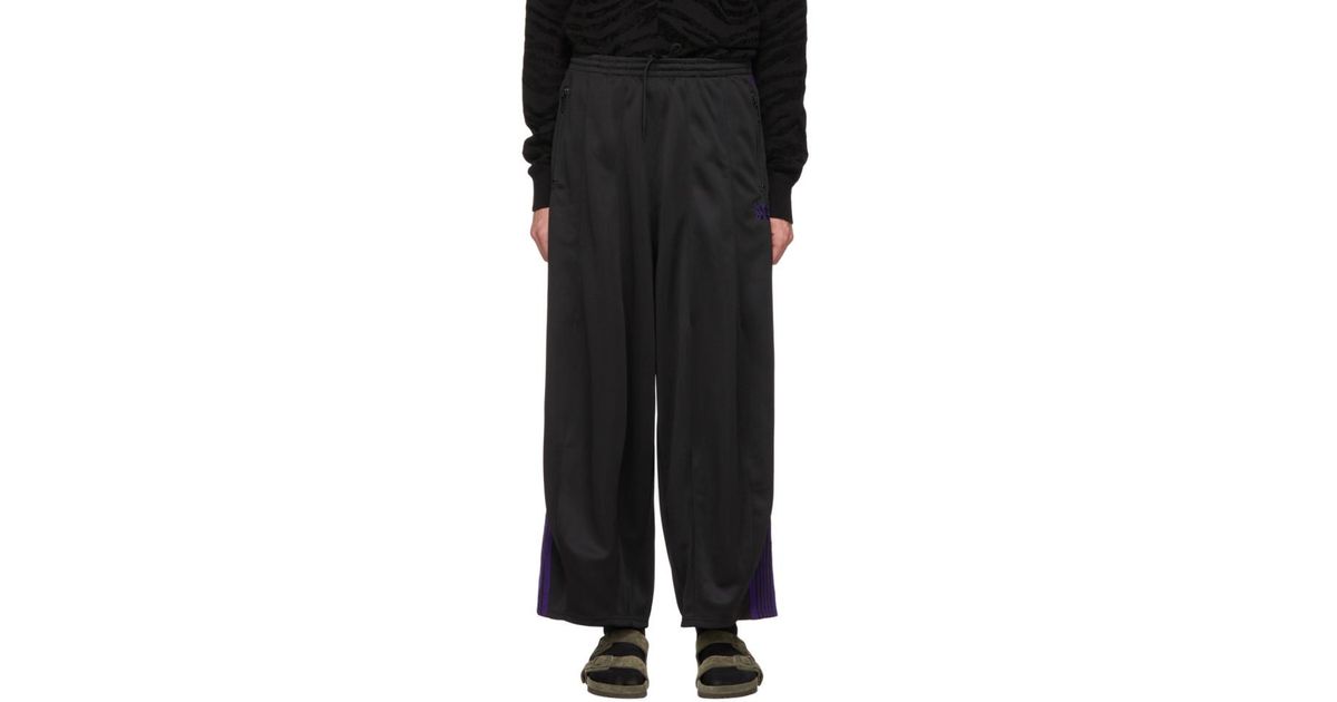 needles wide track pants