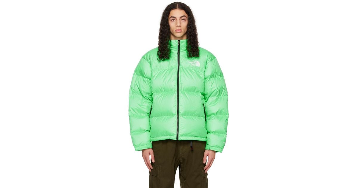 The North Face Green 1996 Retro Nuptse Down Jacket for Men Lyst Australia