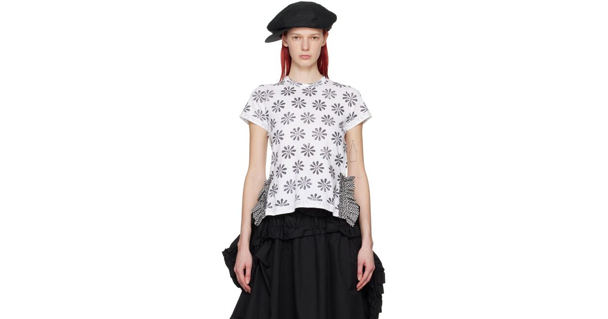 Comme des Garçons TAO draped asymmetric skirt - Black