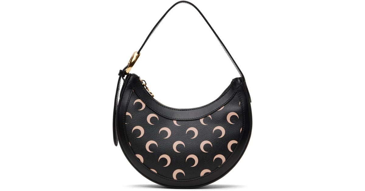【MARINE SERRE】Moon Canvas Eclips Mini Bag BA020ARWOV0030_INVERSE_TAN_3.