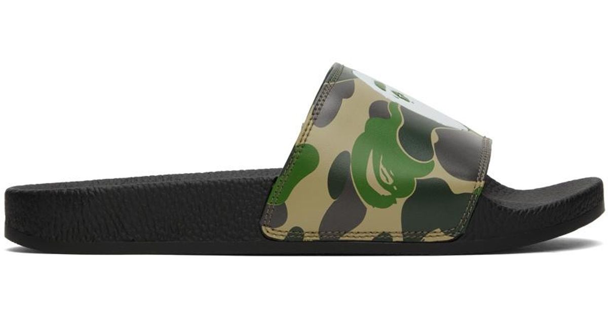 bathing ape flip flops