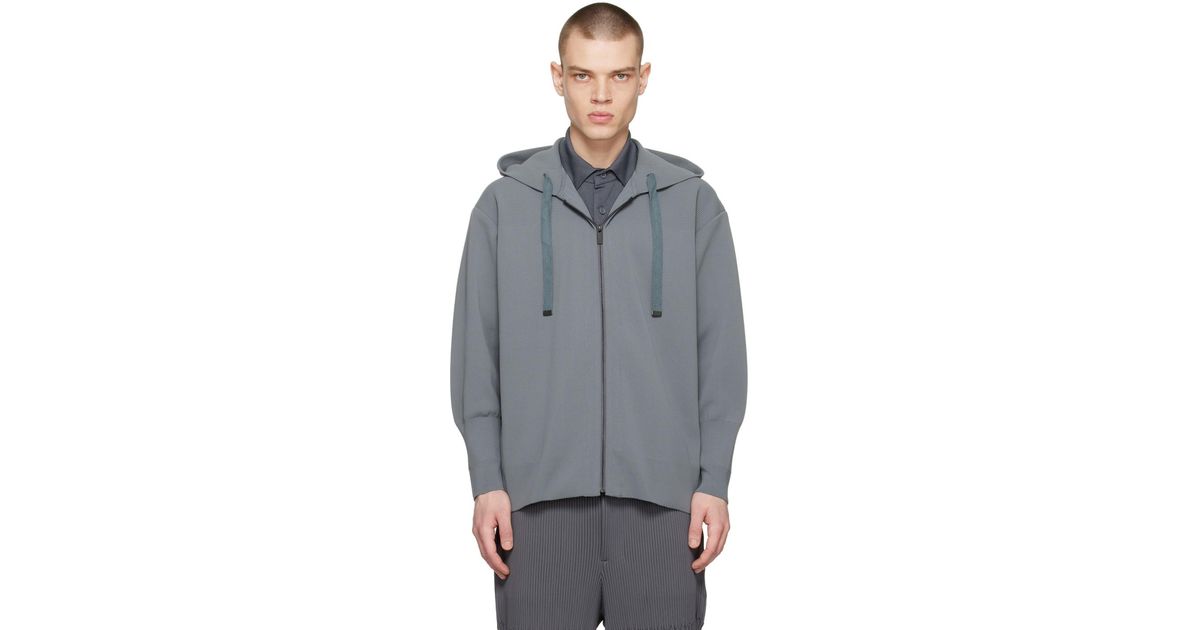 CFCL Milan Hoodie in Grey for Men | Lyst Canada