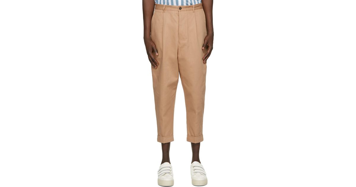 AMI Cotton Oversized Carrot Fit 