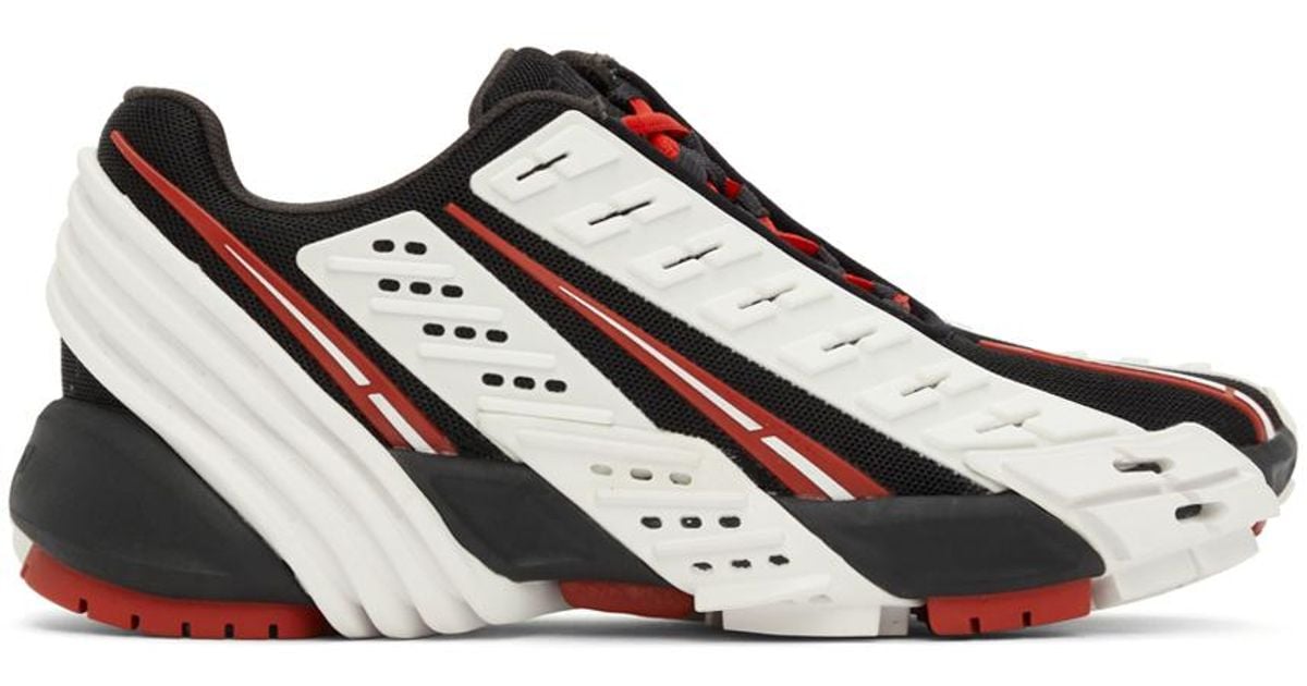 DIESEL Black & White Sprototype Low Sneakers Lyst Canada