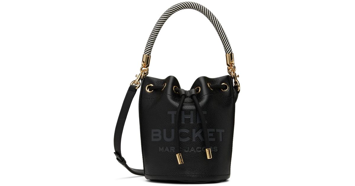 Marc Jacobs 'the Leather Bucket Bag' Bag in Black Lyst UK
