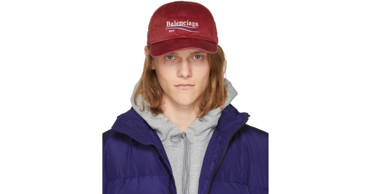 balenciaga campaign cap