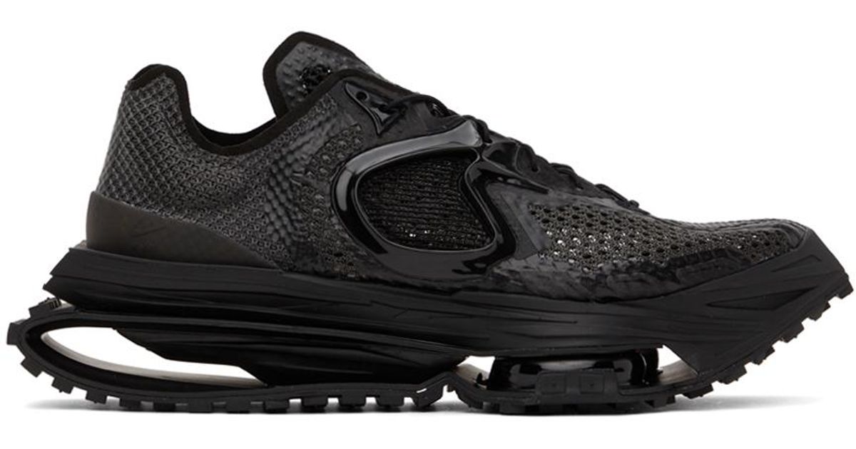Nike Rubber Mmw Edition Zoom 4 Sneakers in Black for Men - Lyst