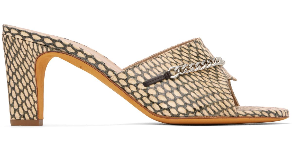 Maryam Nassir Zadeh Paloma Heeled Sandals in Black | Lyst