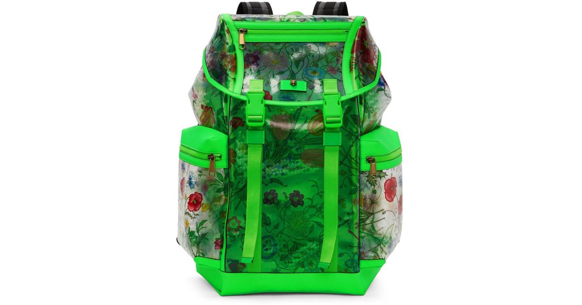 clear gucci backpack